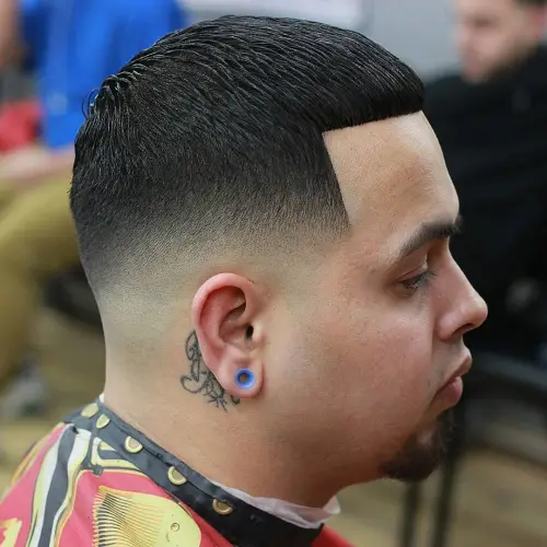 Mid Fade with Clean Hairline